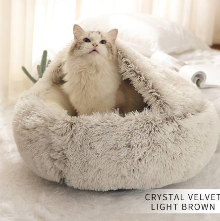 Cat Bed Round Cushion House