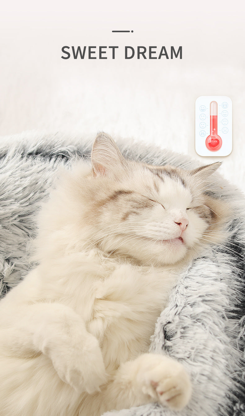 Cat Bed Round Cushion House