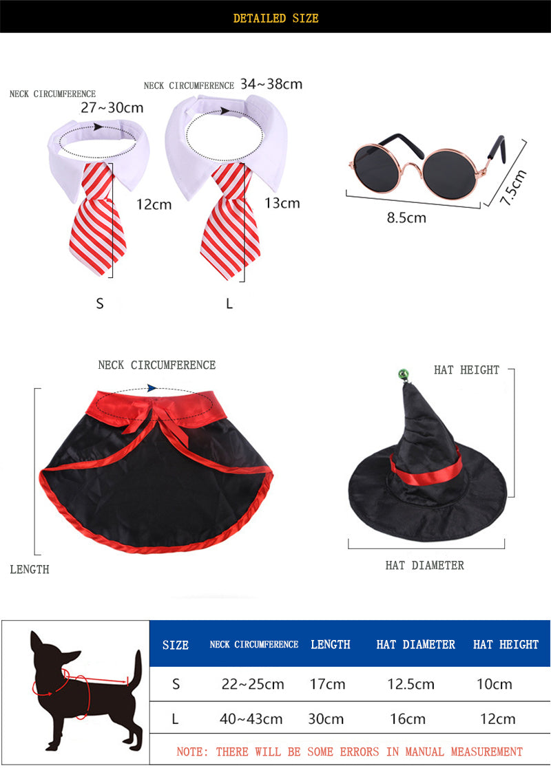 Halloween Cat Costume Clothes