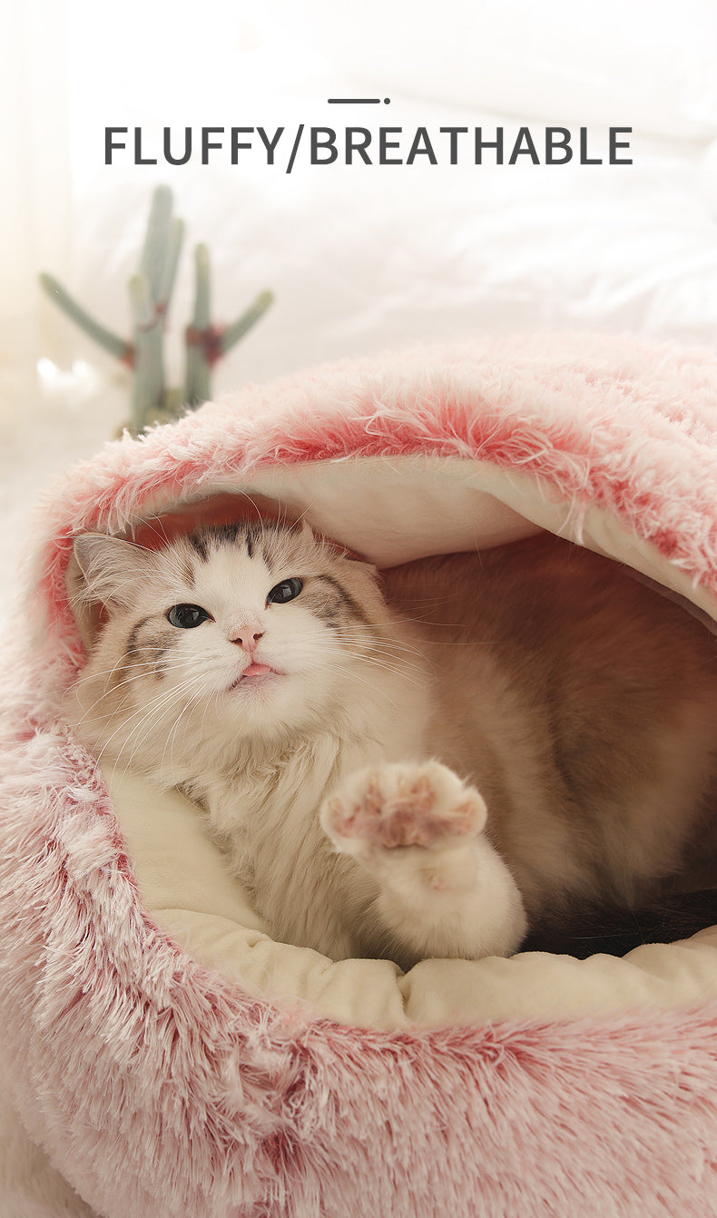Cat Bed Round Cushion House