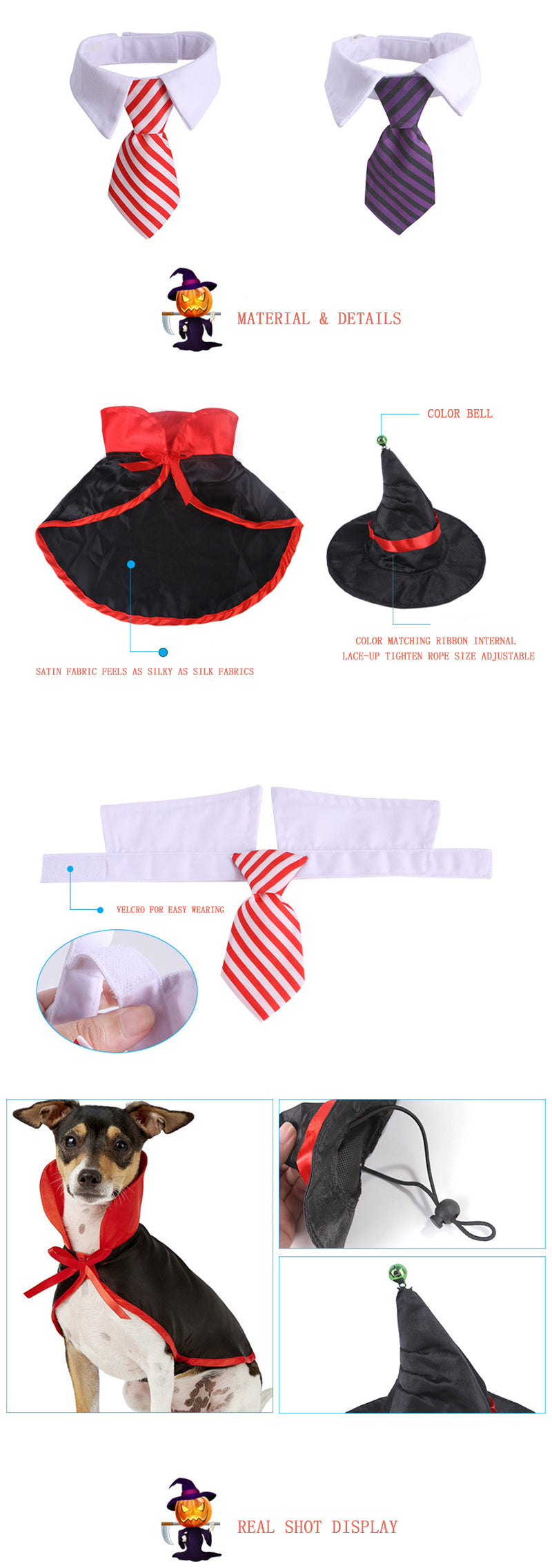 Halloween Cat Costume Clothes