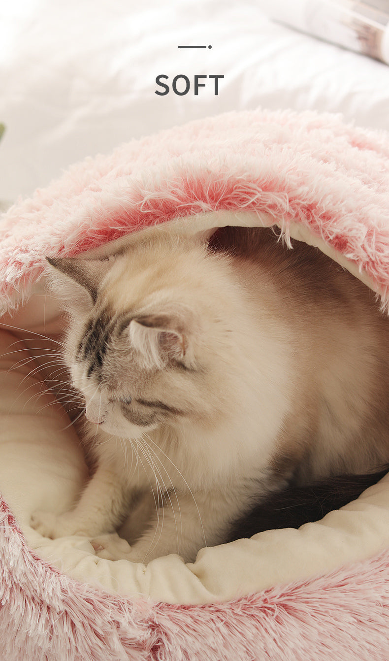Cat Bed Round Cushion House