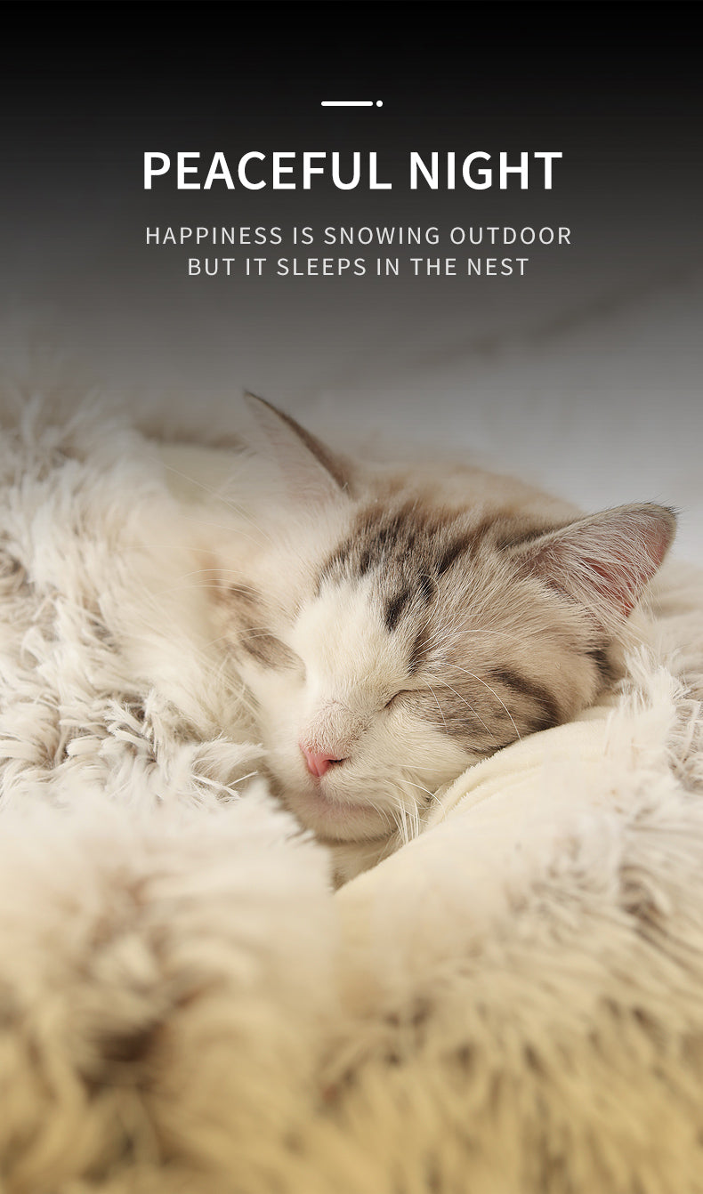 Cat Bed Round Cushion House