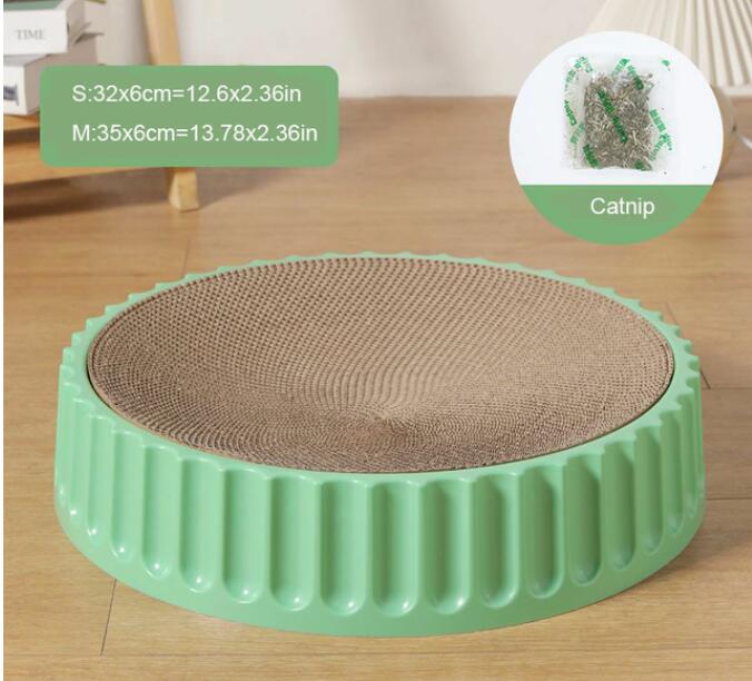 Round Cat Scratcher Pad Grinding Claws