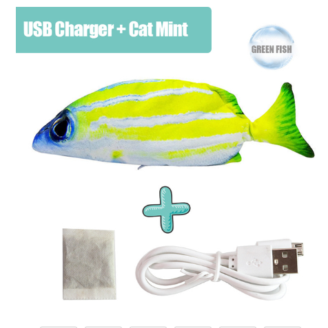 Cat Toy Fish USB Electric Charging Simulation