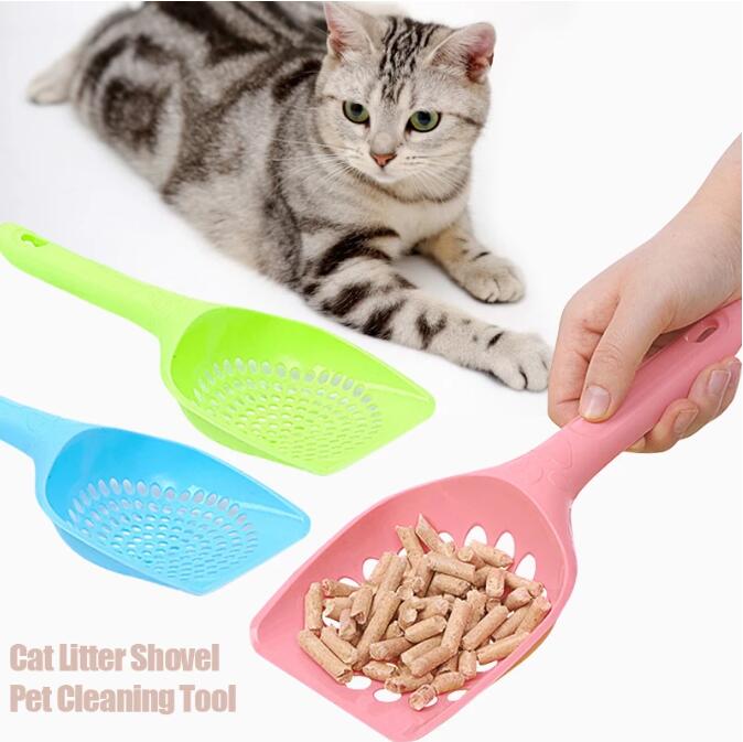 Cat Litter Shovel Plastic Pet Cleaning Tool