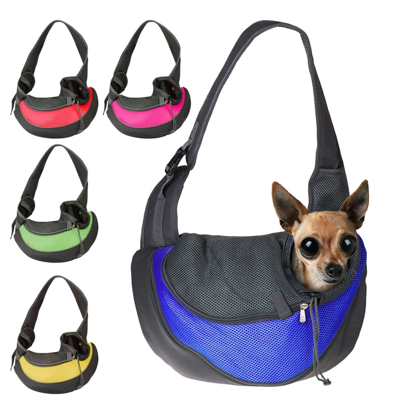 Pet Dogs Carrier Bag Outdoor Travel Walking