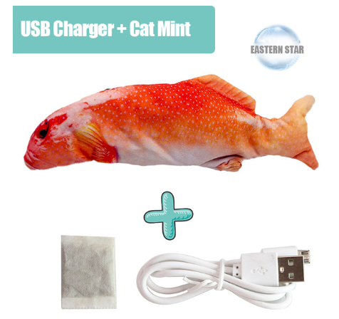 Cat Toy Fish USB Electric Charging Simulation