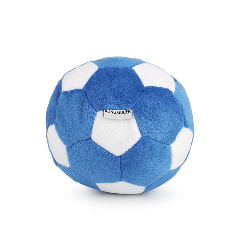 Dog Football Toy Funny Ball Shape Plush Dog Pet Toys