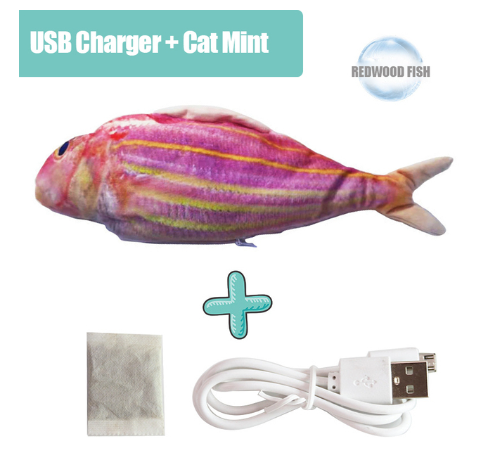 Cat Toy Fish USB Electric Charging Simulation