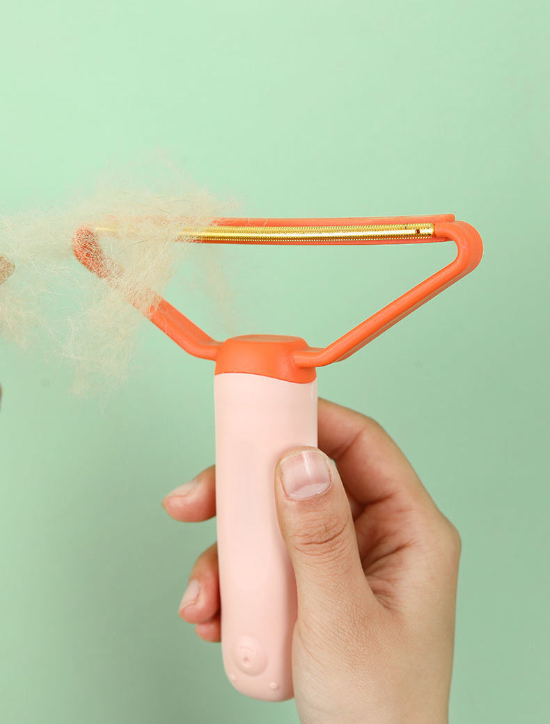 Portable Lint Fur Brush Scraper