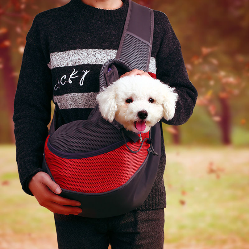 Pet Dogs Carrier Bag Outdoor Travel Walking