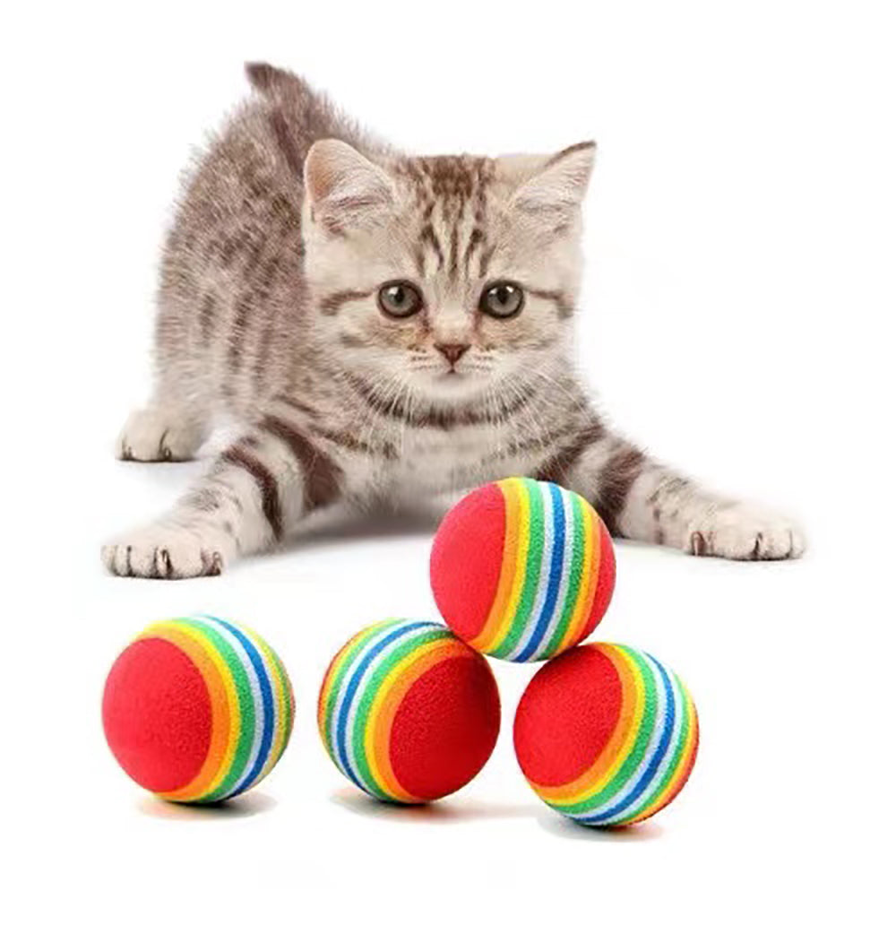 Cat Toy Set Funny Pet Interactive Fish Mouse Ball Catnip Toy