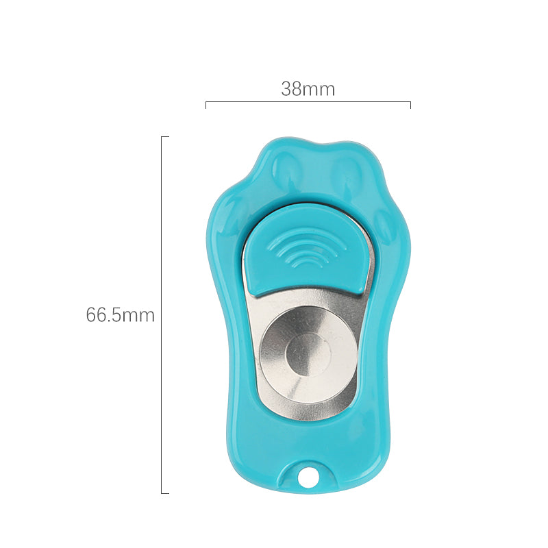 Pet Dog Clicker Toys Trainer Paw Shape