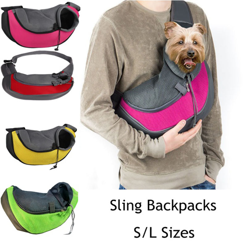 Pet Dogs Carrier Bag Outdoor Travel Walking