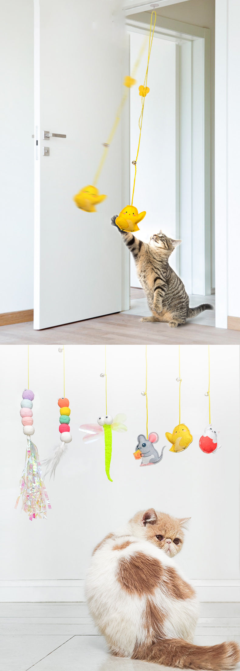 Simulation Caterpillar Cat Toy