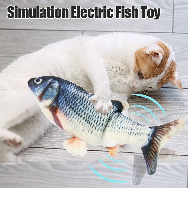 Cat Toy Fish USB Electric Charging Simulation