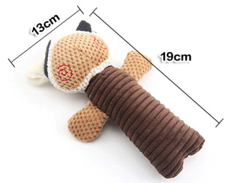 Plush Squeaky Pet Dog Toys For Small Large Dogs