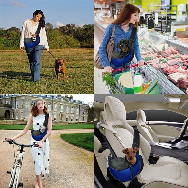 Pet Dogs Carrier Bag Outdoor Travel Walking