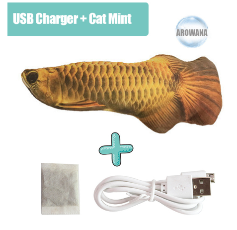 Cat Toy Fish USB Electric Charging Simulation