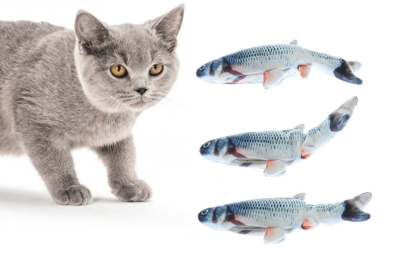 Cat Toy Fish USB Electric Charging Simulation