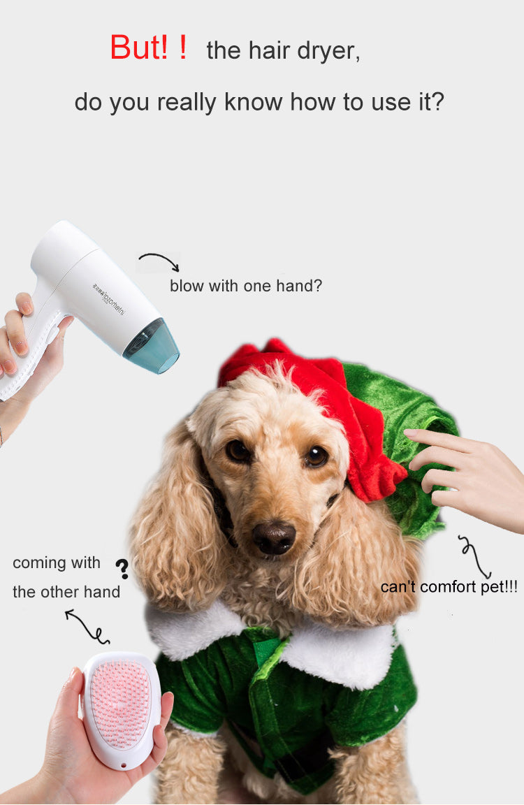 Grooming Hair Dryer Holder