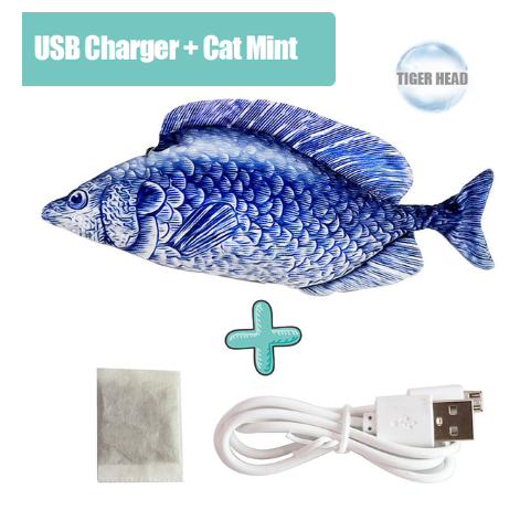 Cat Toy Fish USB Electric Charging Simulation