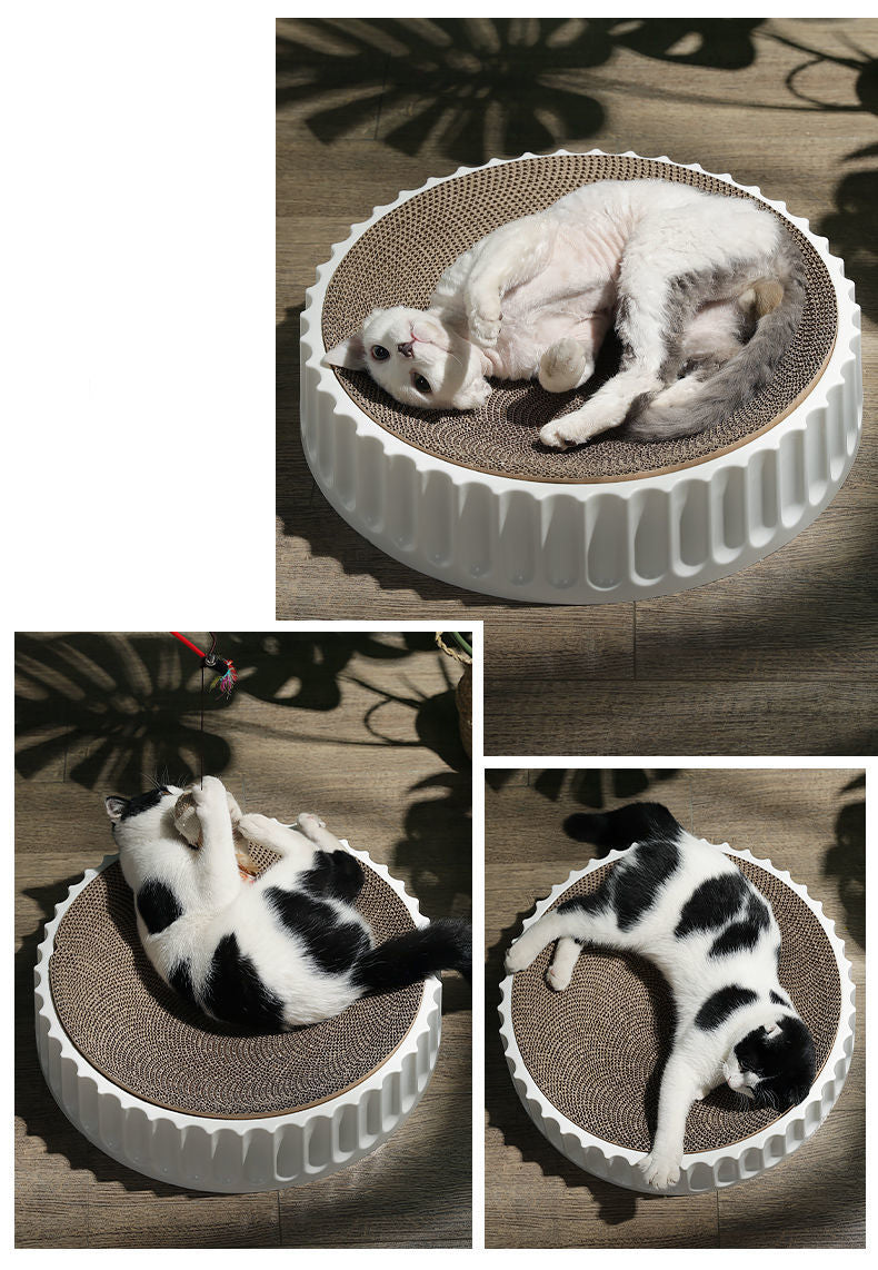 Round Cat Scratcher Pad Grinding Claws