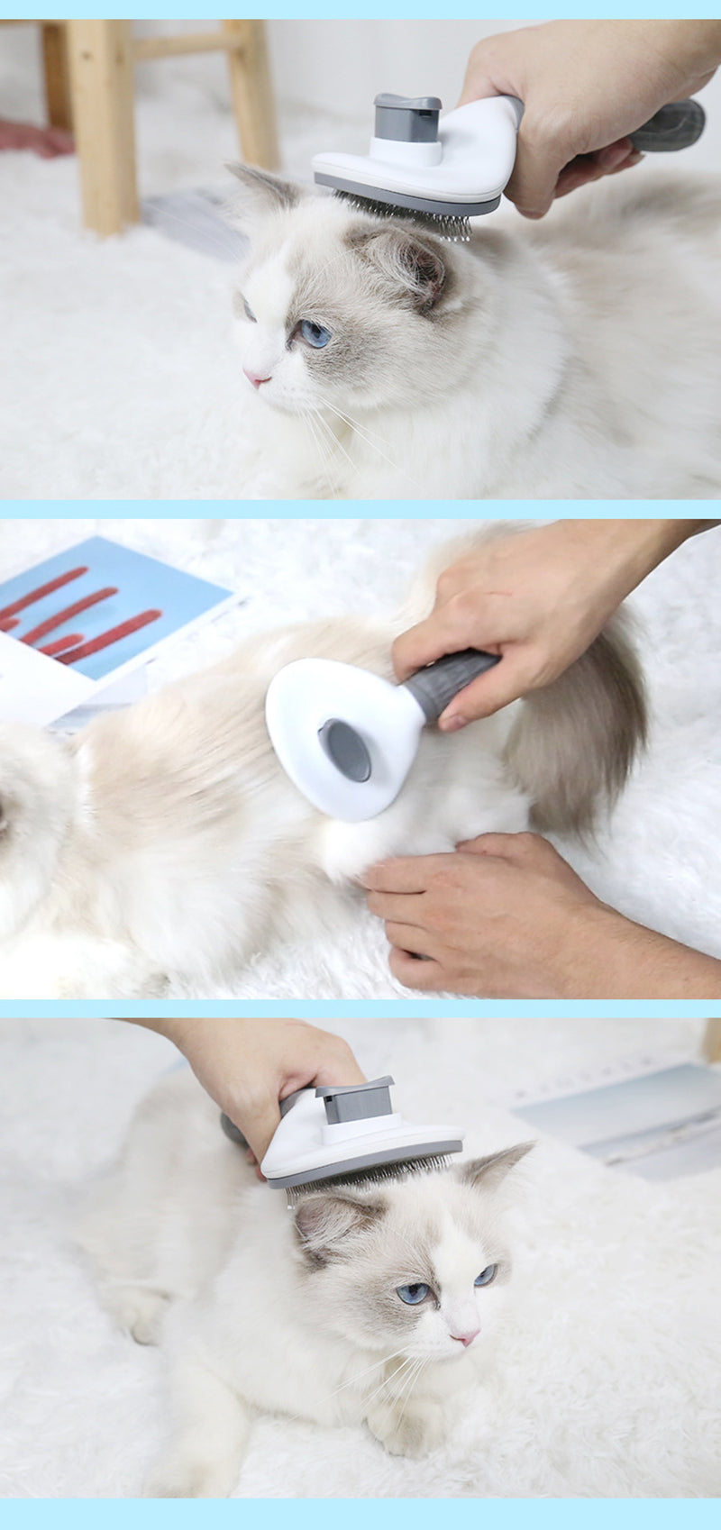 dog/cat hair Automatic Hair Brush Trimmer