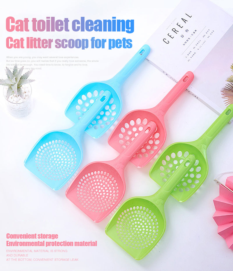 Cat Litter Shovel Plastic Pet Cleaning Tool