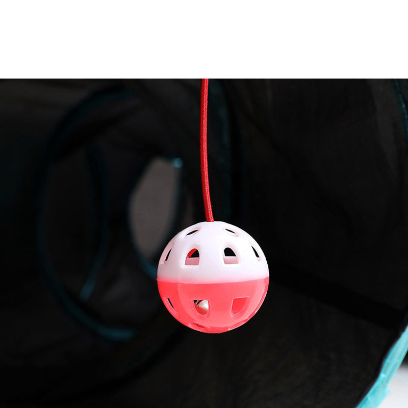 Cat Tunnel S-shape Tube Holes