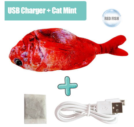 Cat Toy Fish USB Electric Charging Simulation