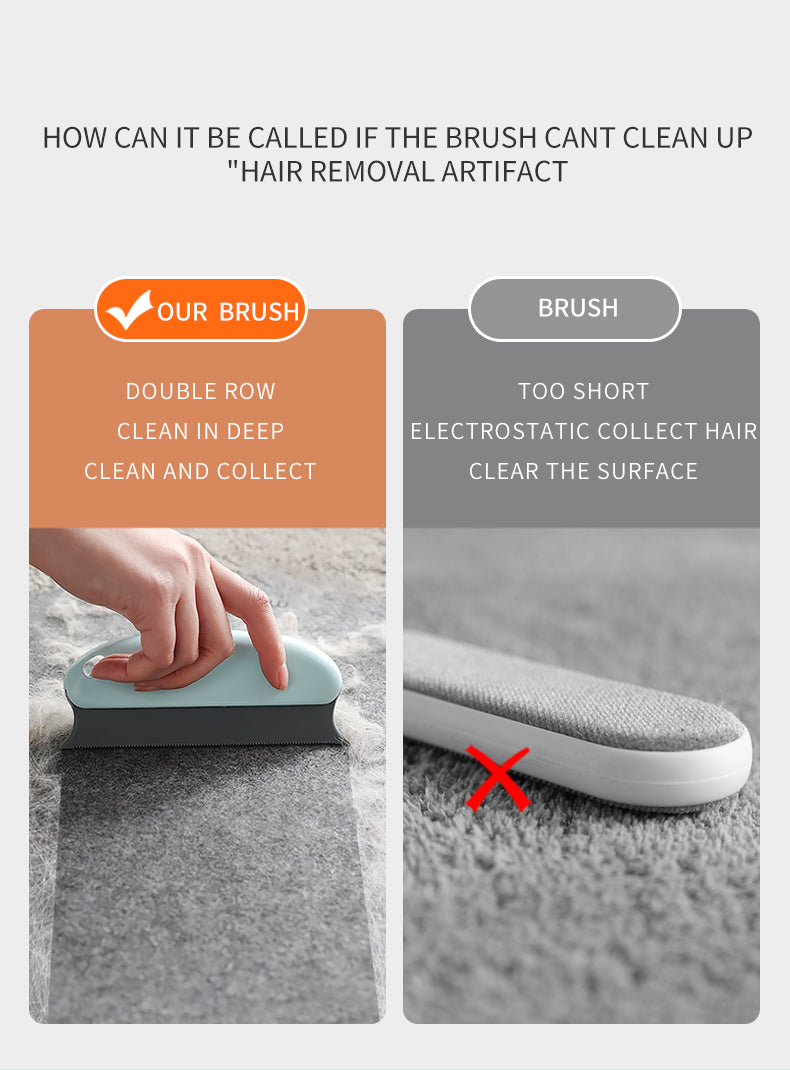 Portable Lint Fur Brush Scraper