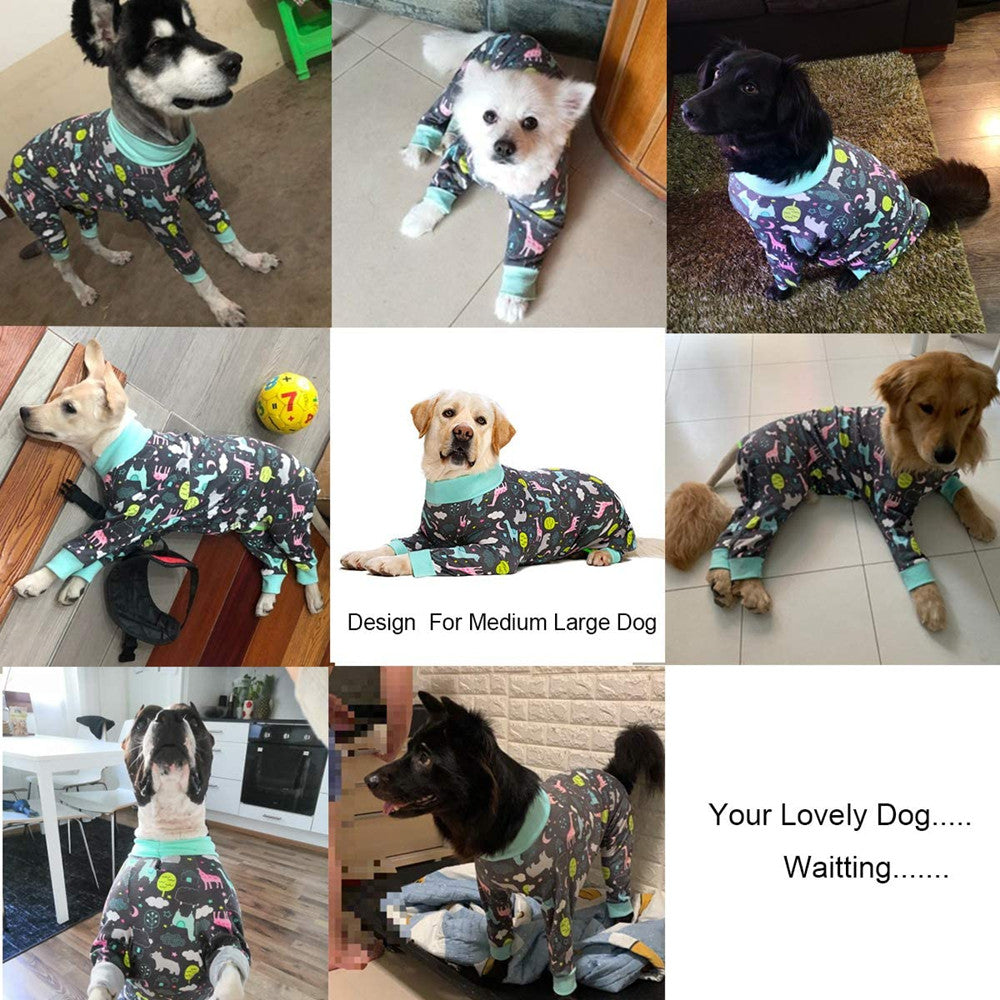 Cotton Large Dog Pajamas