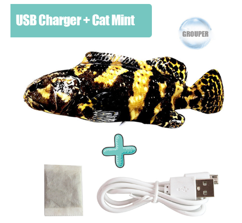 Cat Toy Fish USB Electric Charging Simulation