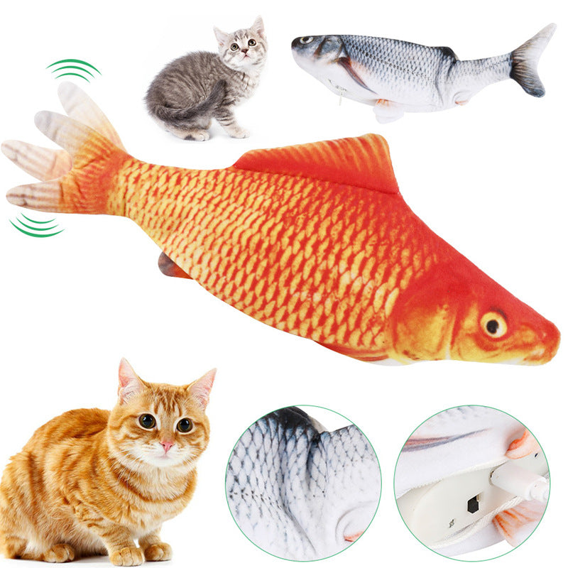 Cat Toy Fish USB Electric Charging Simulation