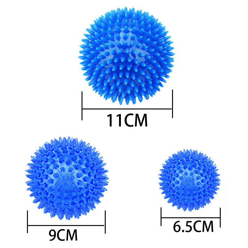 Toy Polka Squeaky Tooth Cleaning Ball