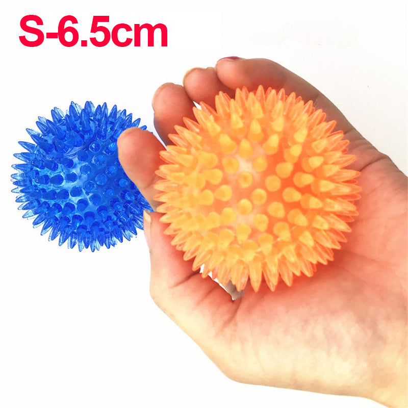 Toy Polka Squeaky Tooth Cleaning Ball