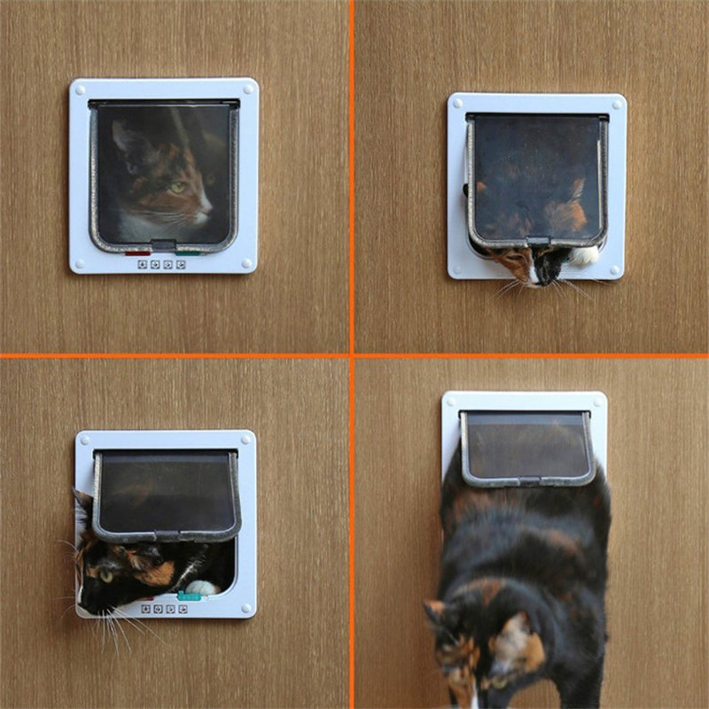 Pet Dog Flap Door Smart Security