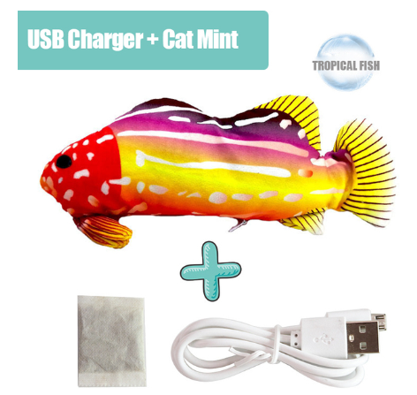 Cat Toy Fish USB Electric Charging Simulation