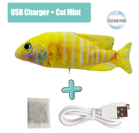 Cat Toy Fish USB Electric Charging Simulation