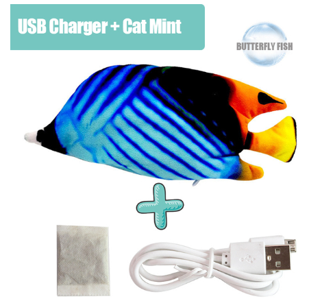 Cat Toy Fish USB Electric Charging Simulation