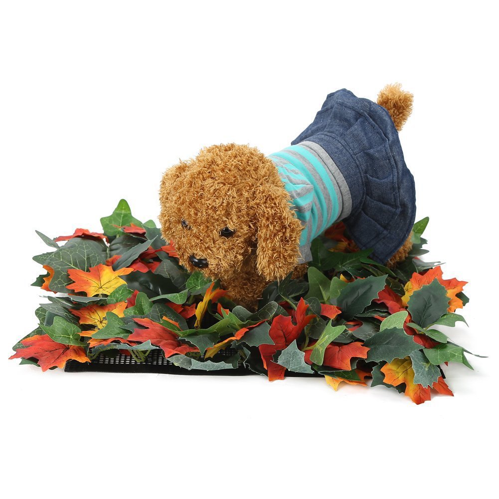 Pet Sniffing Pad Leaf Toy