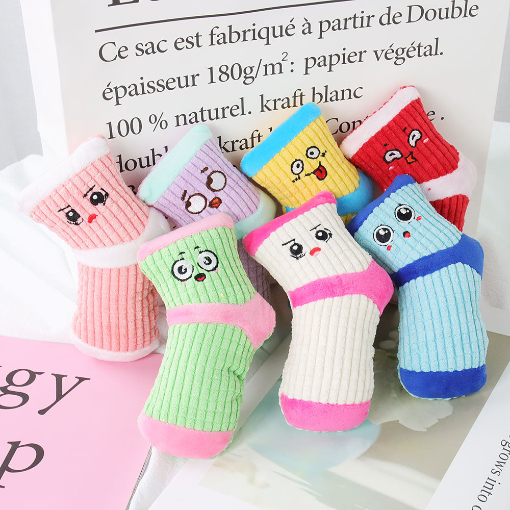 Cute Pet Toy Fun Cute Sock