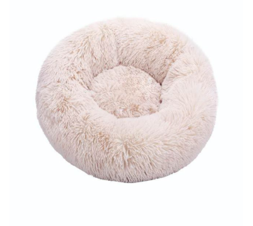 Round Cat Beds House Soft Long Plush