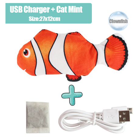 Cat Toy Fish USB Electric Charging Simulation