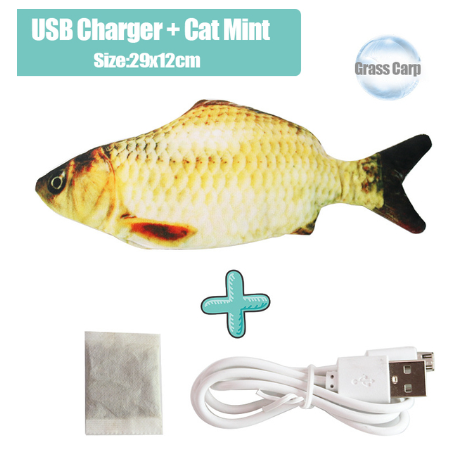 Cat Toy Fish USB Electric Charging Simulation