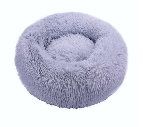 Round Cat Beds House Soft Long Plush