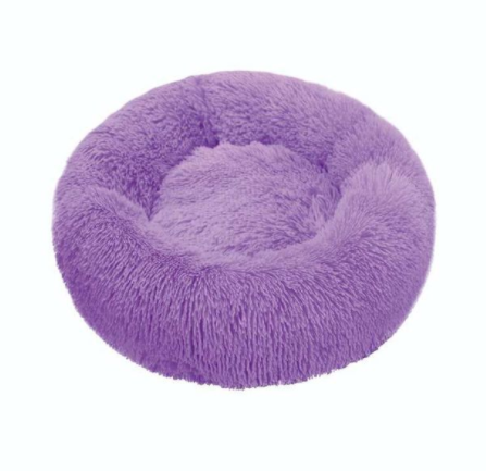 Round Cat Beds House Soft Long Plush