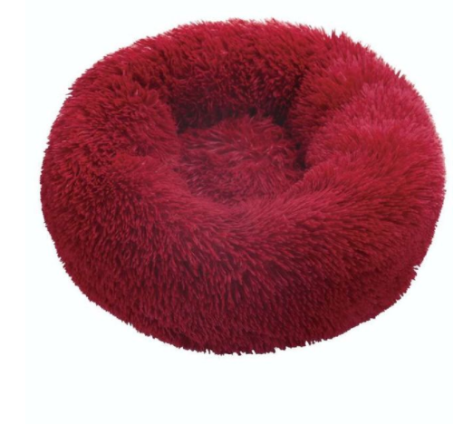 Round Cat Beds House Soft Long Plush